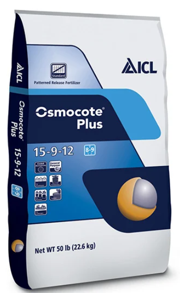 Osmocote® Plus 15-9-12 8-9M 50 lb Bag - Controlled Release CRF